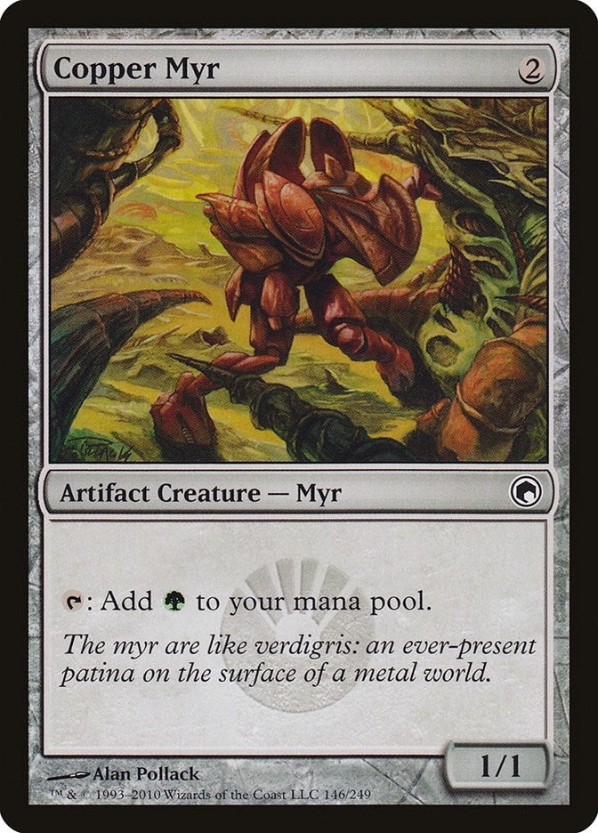 Image for Copper Myr (146) [Scars of Mirrodin]
