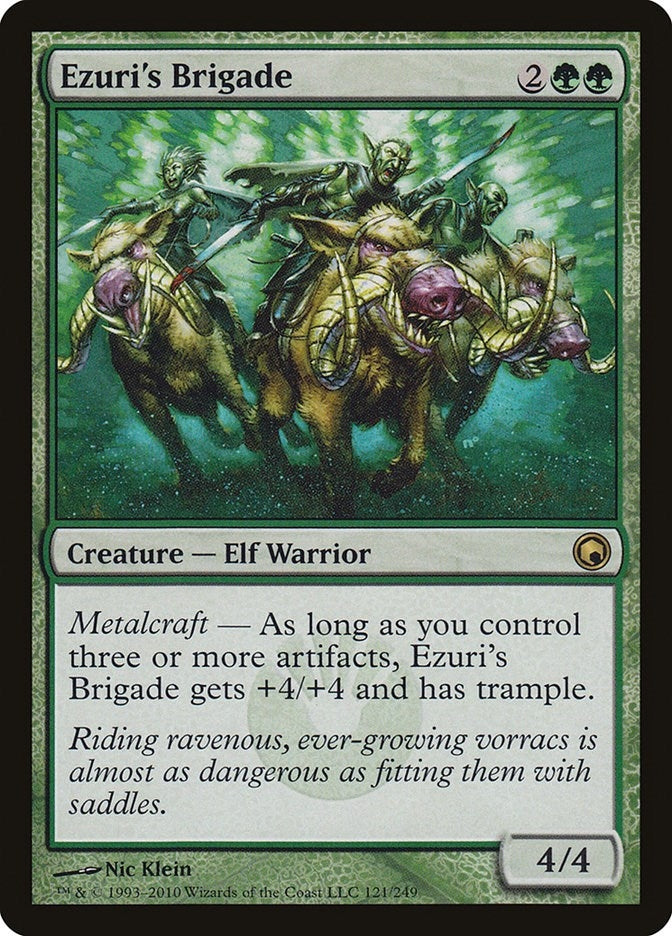 Image for Ezuri's Brigade (121) [Scars of Mirrodin]