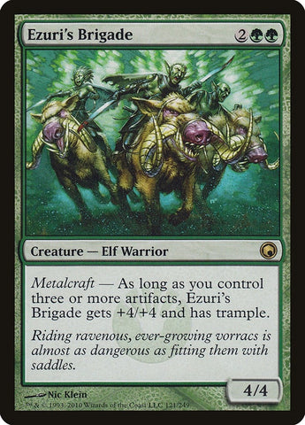 Image for Ezuri's Brigade (121) [Scars of Mirrodin]