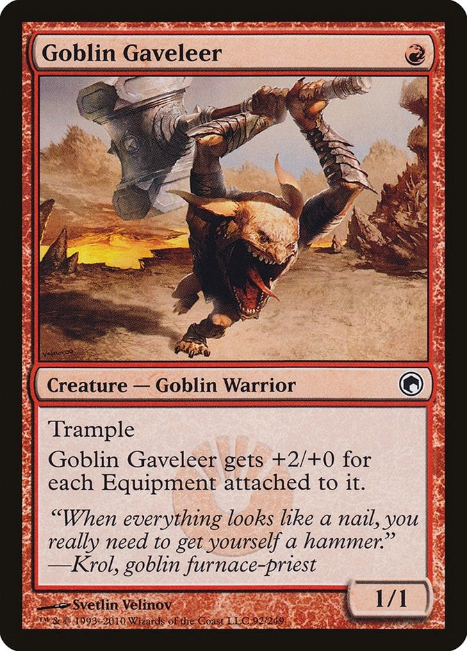 Image for Goblin Gaveleer (92) [Scars of Mirrodin]
