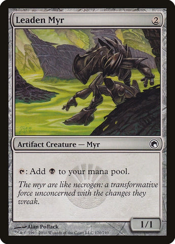 Image for Leaden Myr (170) [Scars of Mirrodin]