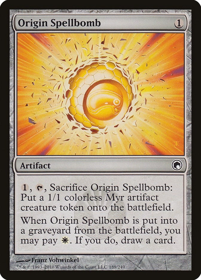 Image for Origin Spellbomb (189) [Scars of Mirrodin]