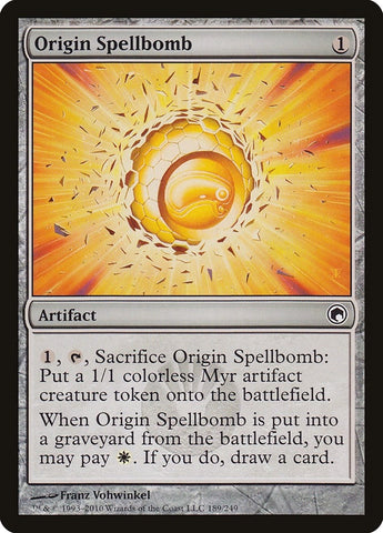 Image for Origin Spellbomb (189) [Scars of Mirrodin]