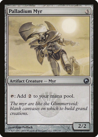 Image for Palladium Myr (190) [Scars of Mirrodin]