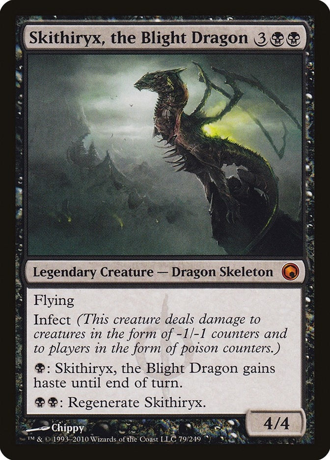 Image for Skithiryx, the Blight Dragon (79) [Scars of Mirrodin]