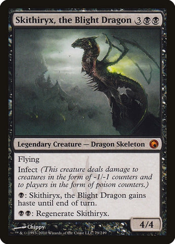 Image for Skithiryx, the Blight Dragon (79) [Scars of Mirrodin]