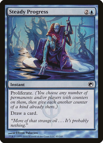 Image for Steady Progress (45) [Scars of Mirrodin]