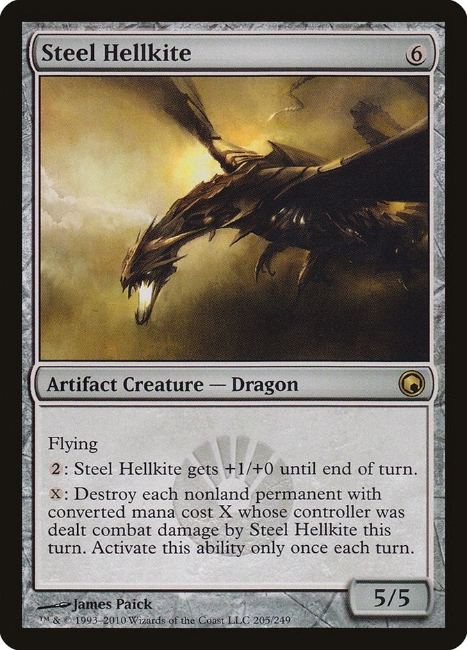Image for Steel Hellkite (205) [Scars of Mirrodin]