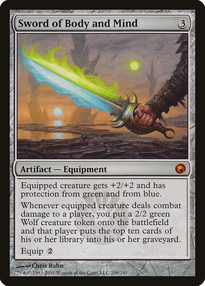 Image for Sword of Body and Mind (208) [Scars of Mirrodin]