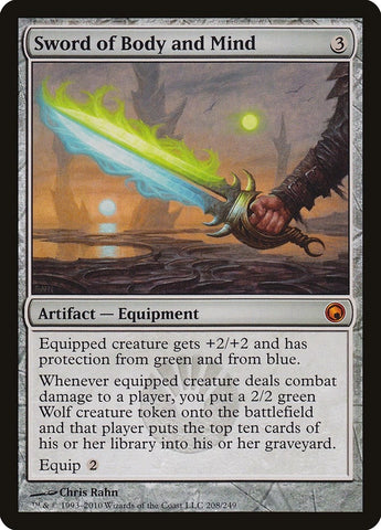 Image for Sword of Body and Mind (208) [Scars of Mirrodin]