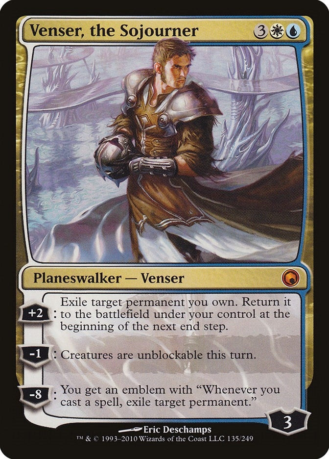 Image for Venser, the Sojourner (135) [Scars of Mirrodin]