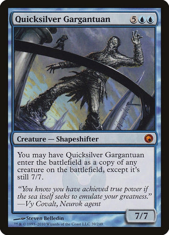 Image for Quicksilver Gargantuan (39) [Scars of Mirrodin]