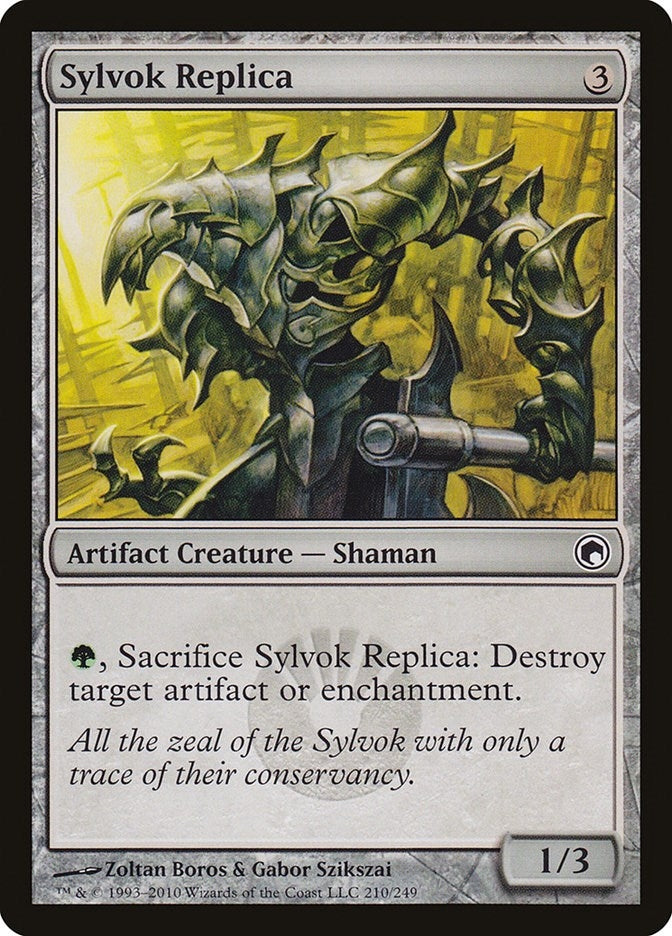 Image for Sylvok Replica (210) [Scars of Mirrodin]