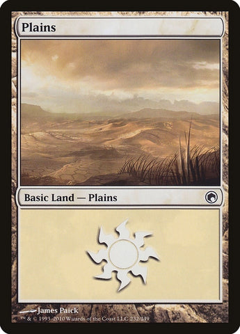 Image for Plains (232) (232) [Scars of Mirrodin]