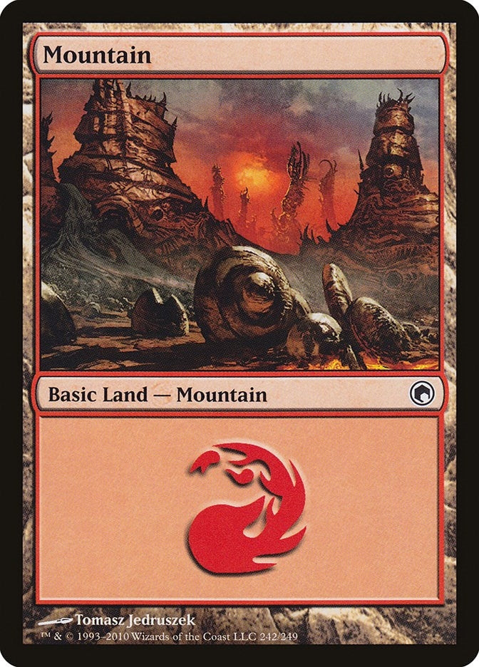 Image for Mountain (242) (242) [Scars of Mirrodin]
