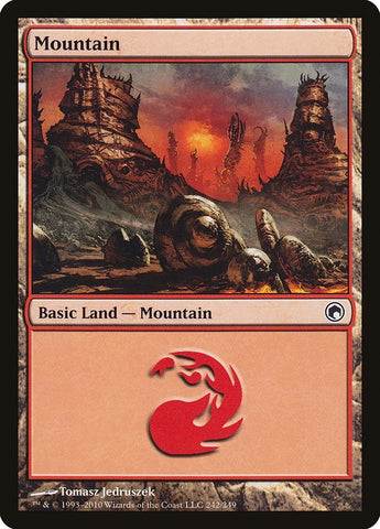 Image for Mountain (242) (242) [Scars of Mirrodin]