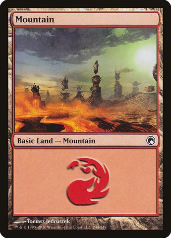 Image for Mountain (244) (244) [Scars of Mirrodin]