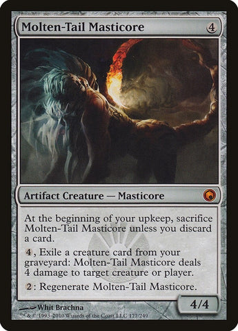 Image for Molten-Tail Masticore (177) [Scars of Mirrodin]