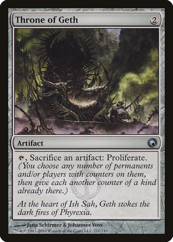 Image for Throne of Geth (211) [Scars of Mirrodin]