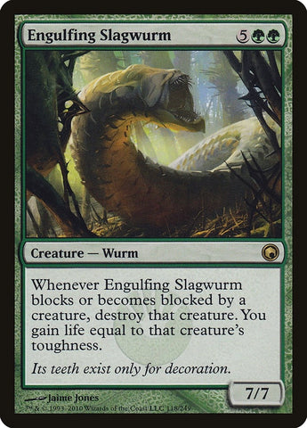 Image for Engulfing Slagwurm (118) [Scars of Mirrodin]