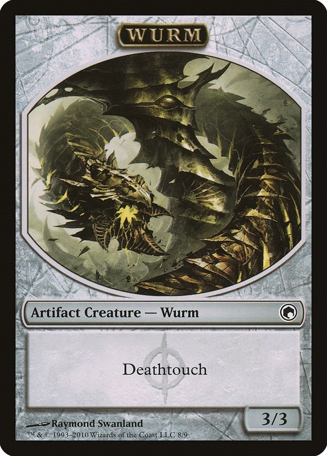 Image for Wurm Token (8) (8) [Scars of Mirrodin]