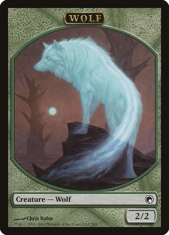 Image for Wolf Token (5) [Scars of Mirrodin]