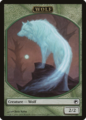 Image for Wolf Token (5) [Scars of Mirrodin]