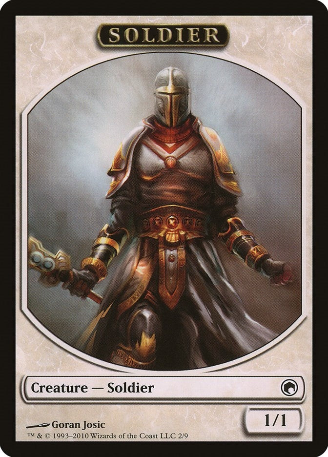 Image for Soldier Token (2) [Scars of Mirrodin]