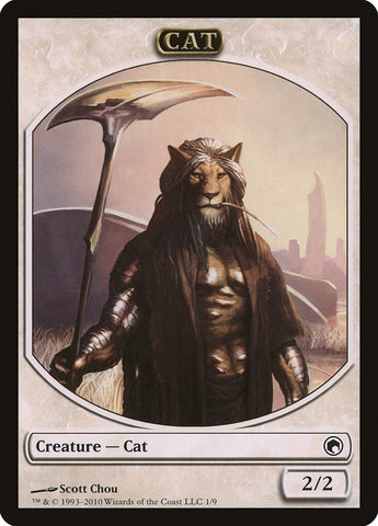 Image for Cat Token (1) [Scars of Mirrodin]