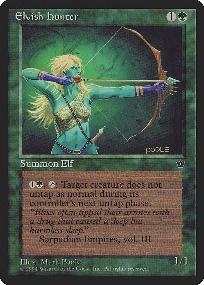 Image for Elvish Hunter [Fallen Empires]