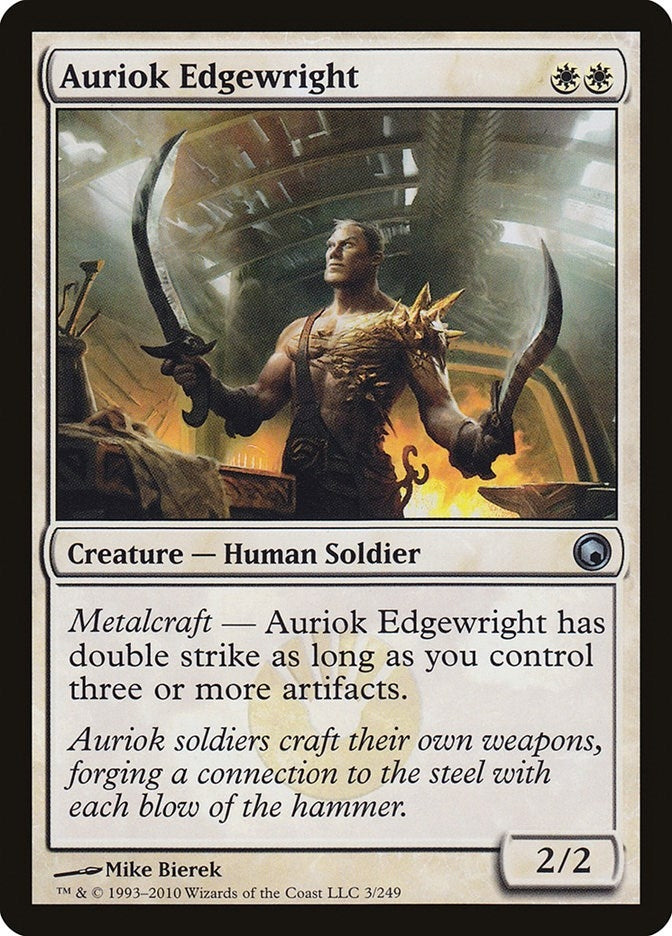 Image for Auriok Edgewright (3) [Scars of Mirrodin]