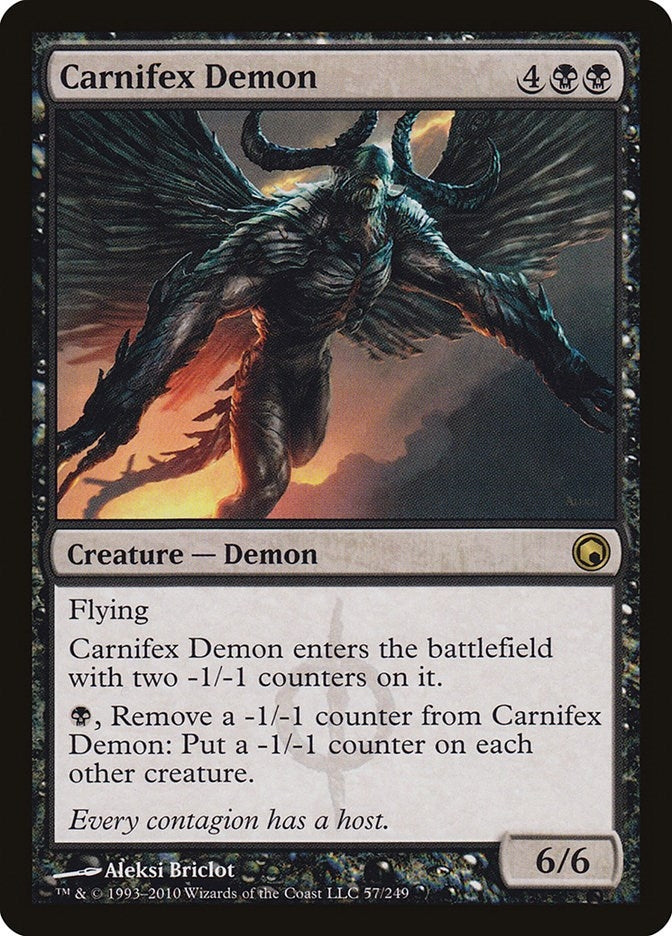 Image for Carnifex Demon (57) [Scars of Mirrodin]