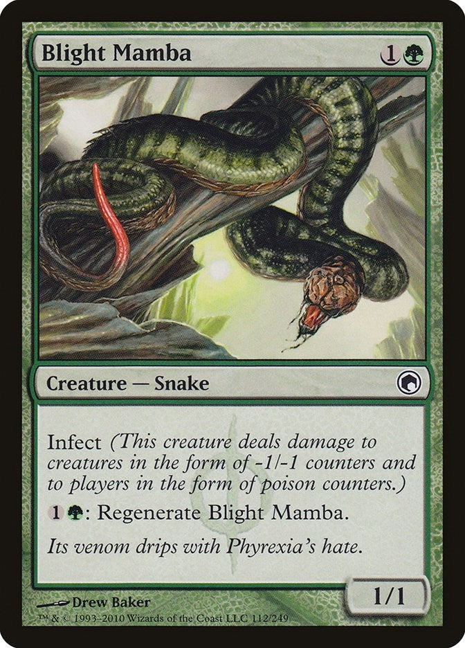 Image for Blight Mamba (112) [Scars of Mirrodin]