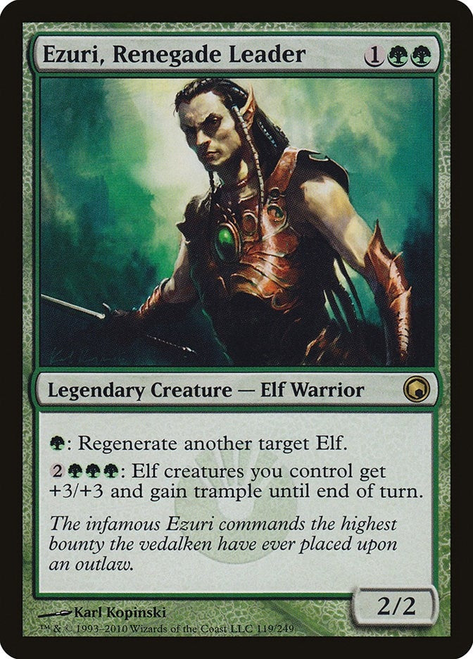 Image for Ezuri, Renegade Leader (119) [Scars of Mirrodin]