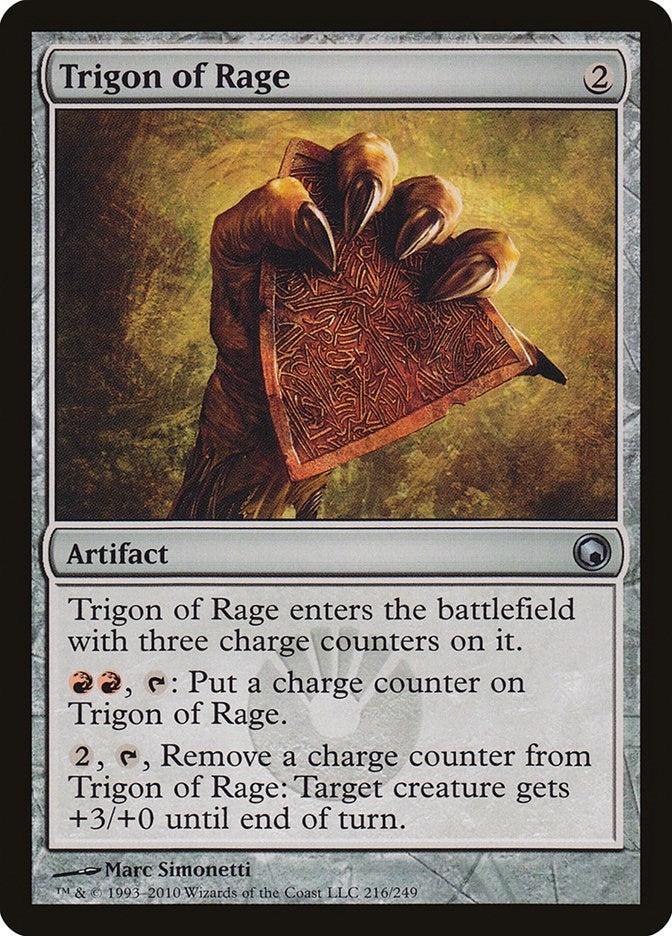 Image for Trigon of Rage (216) [Scars of Mirrodin]