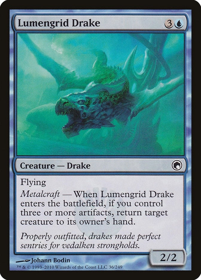 Image for Lumengrid Drake (36) [Scars of Mirrodin]