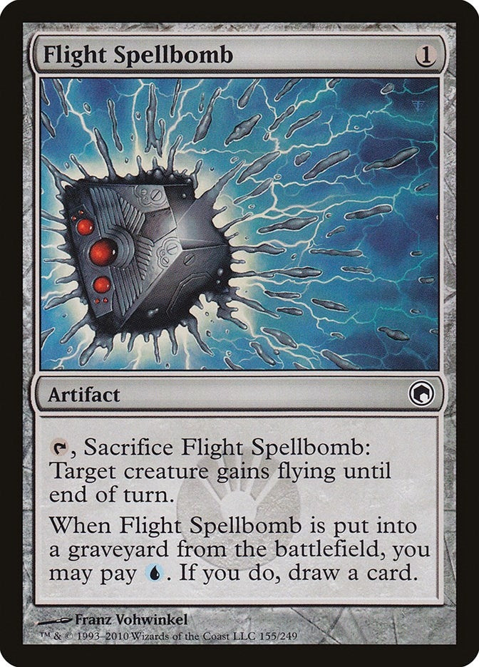 Image for Flight Spellbomb (155) [Scars of Mirrodin]