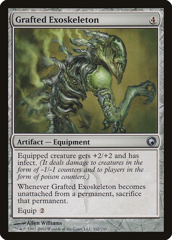 Image for Grafted Exoskeleton (162) [Scars of Mirrodin]