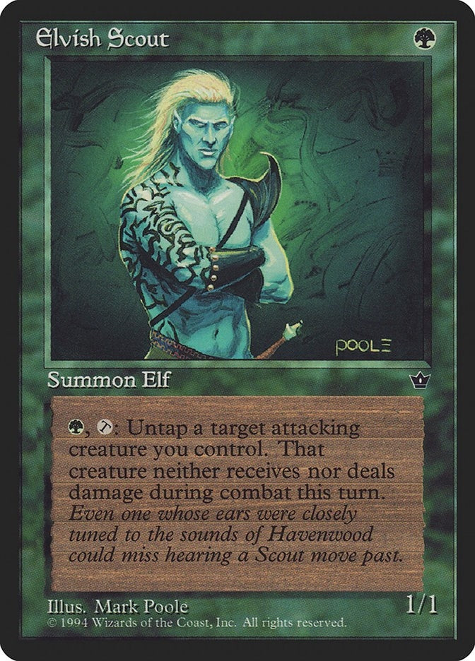 Image for Elvish Scout [Fallen Empires]