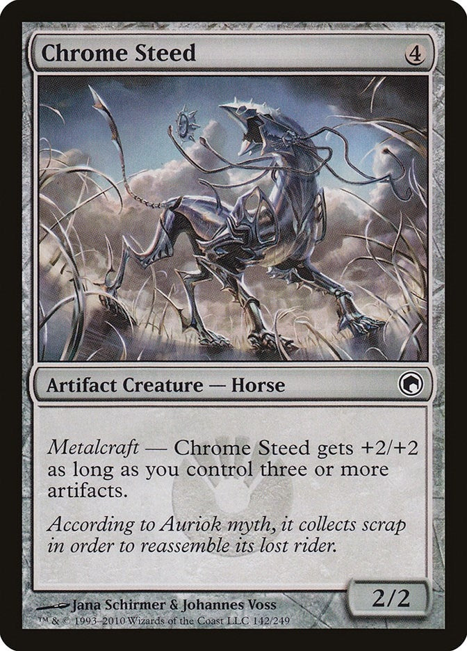 Image for Chrome Steed (142) [Scars of Mirrodin]