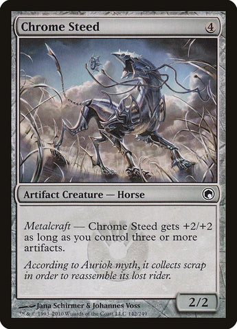 Image for Chrome Steed (142) [Scars of Mirrodin]