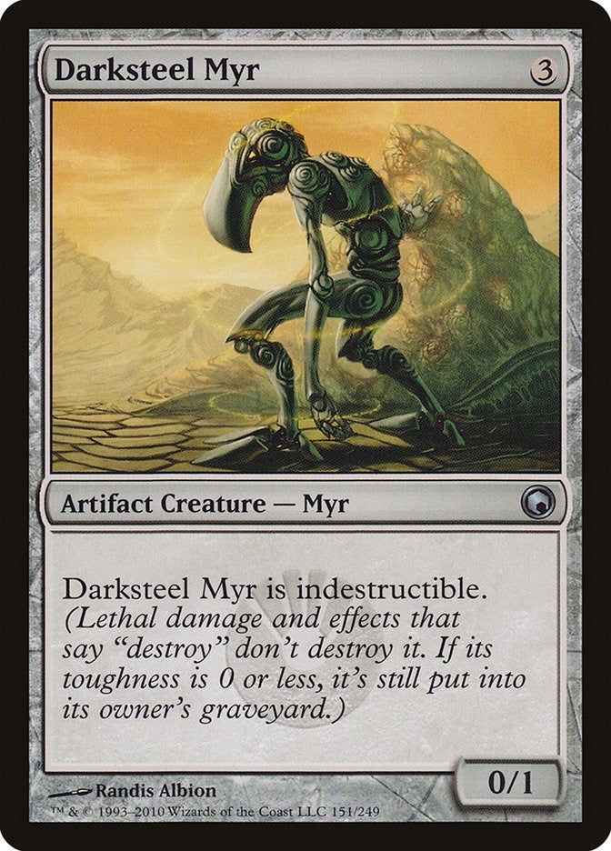 Image for Darksteel Myr (151) [Scars of Mirrodin]