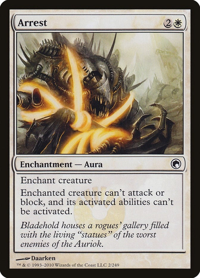 Image for Arrest (2) [Scars of Mirrodin]