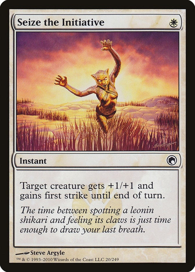 Image for Seize the Initiative (20) [Scars of Mirrodin]
