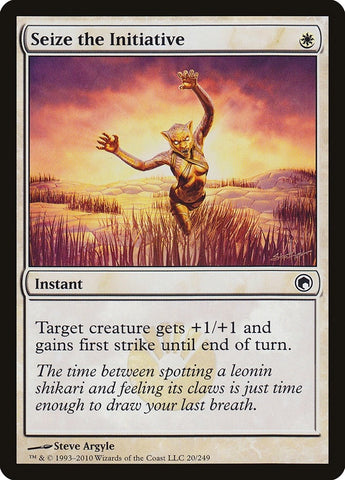 Image for Seize the Initiative (20) [Scars of Mirrodin]