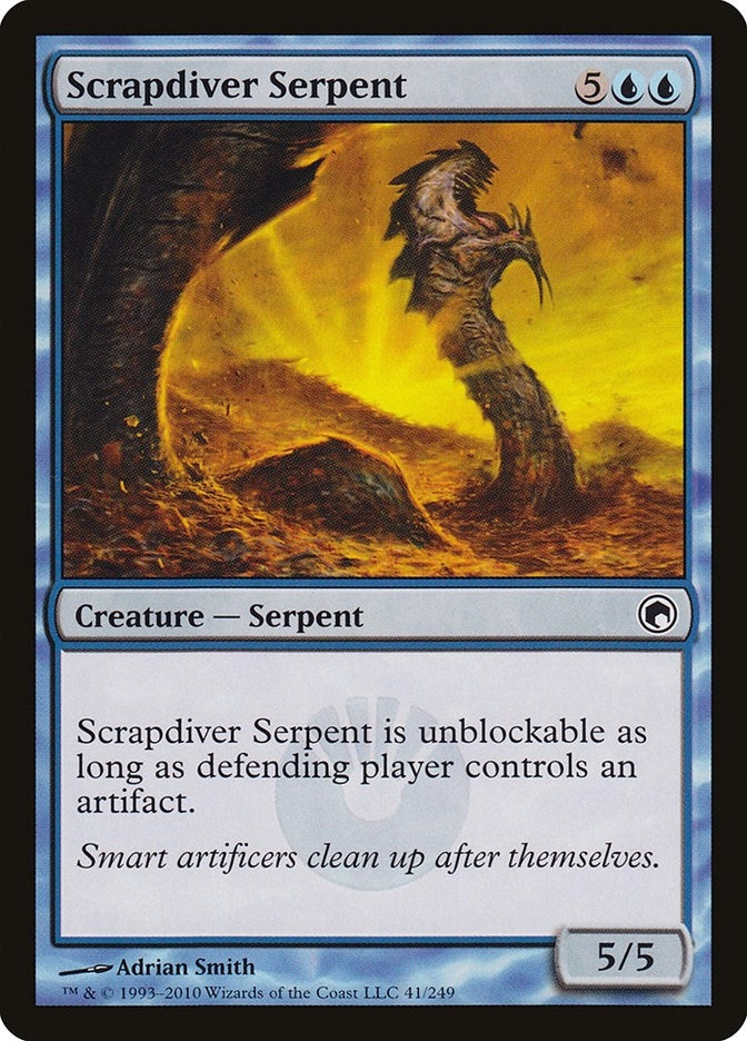 Image for Scrapdiver Serpent (41) [Scars of Mirrodin]
