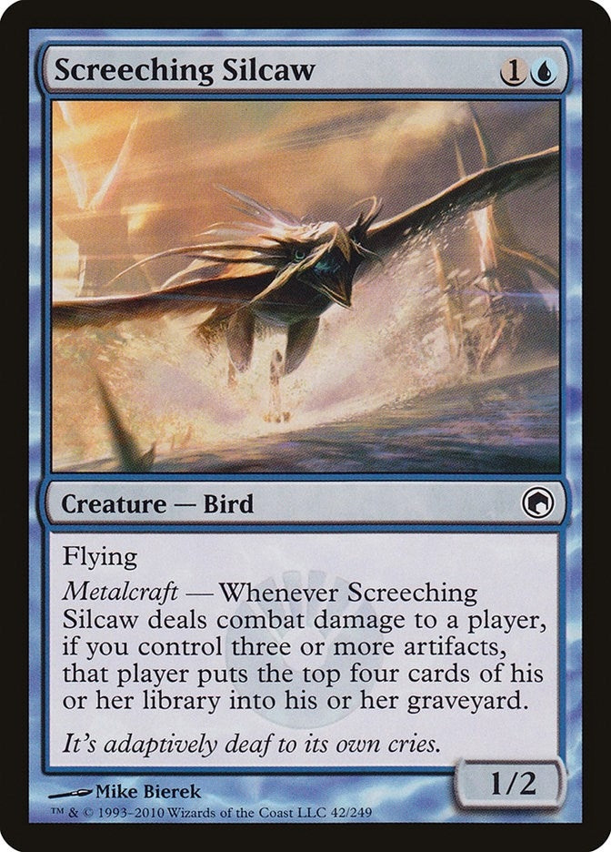Image for Screeching Silcaw (42) [Scars of Mirrodin]