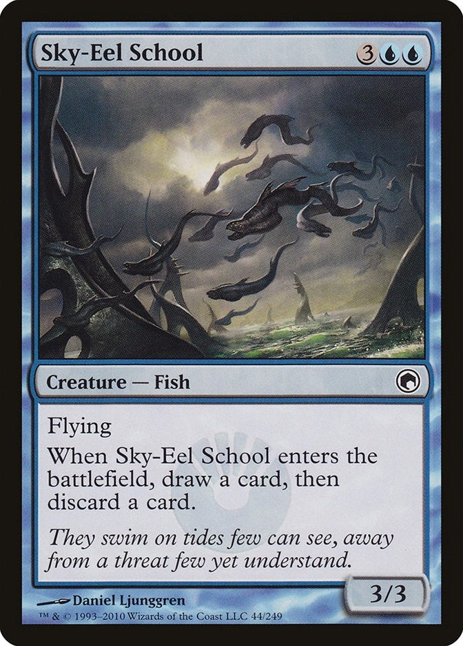 Image for Sky-Eel School (44) [Scars of Mirrodin]
