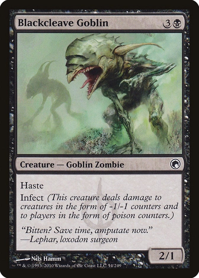 Image for Blackcleave Goblin (54) [Scars of Mirrodin]