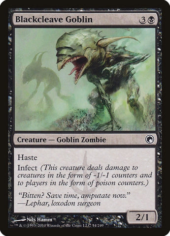 Image for Blackcleave Goblin (54) [Scars of Mirrodin]